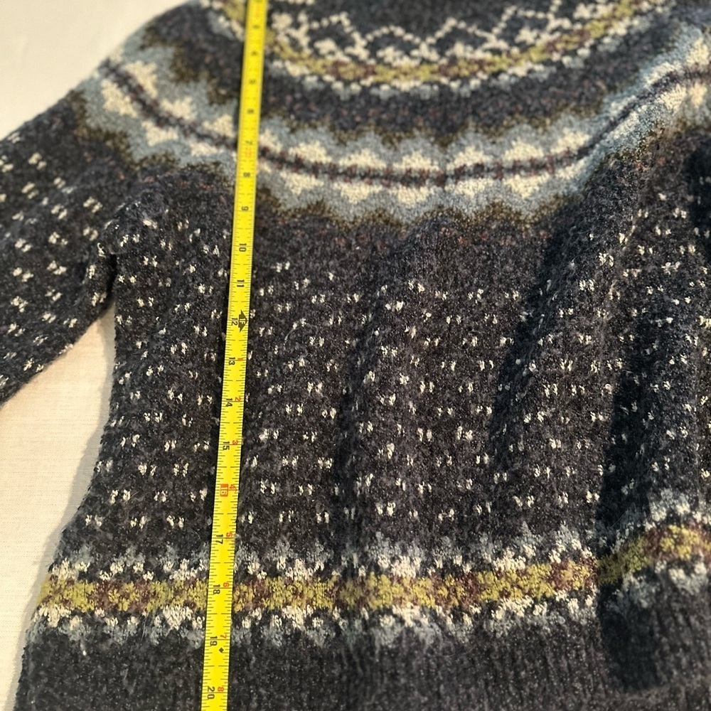 Arizona Jean Co Fair Isle Knit Sweater Women’s Small | Soft Textured Pullover - Picture 9 of 10